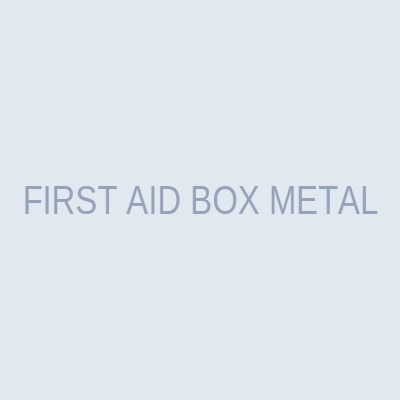 FIRST AID BOX METAL