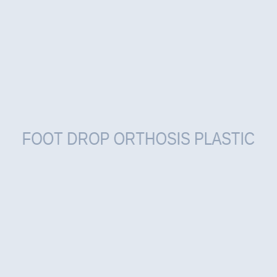 FOOT DROP ORTHOSIS PLASTIC