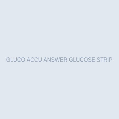 GLUCO ACCU ANSWER GLUCOSE STRIP