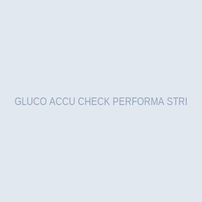 GLUCO ACCU CHECK PERFORMA STRI