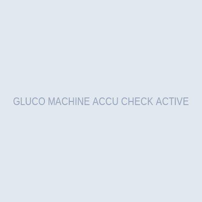 GLUCO MACHINE ACCU CHECK ACTIVE