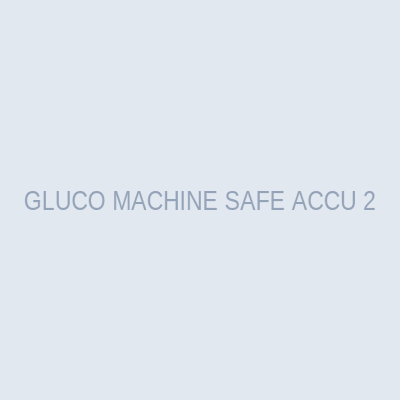 GLUCO MACHINE SAFE ACCU 2
