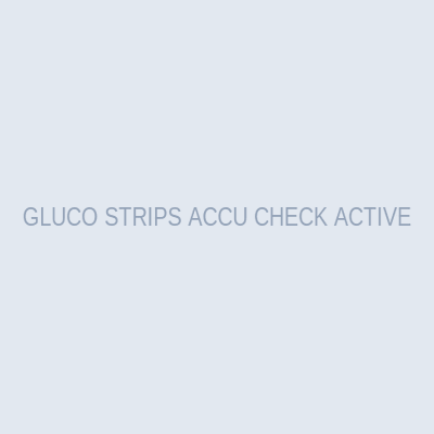 GLUCO STRIPS ACCU CHECK ACTIVE
