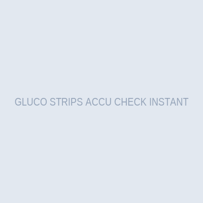 GLUCO STRIPS ACCU CHECK INSTANT