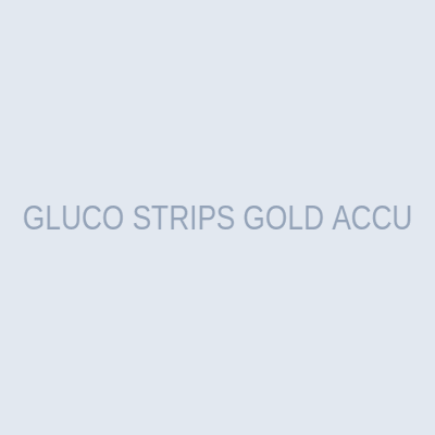 GLUCO STRIPS GOLD ACCU