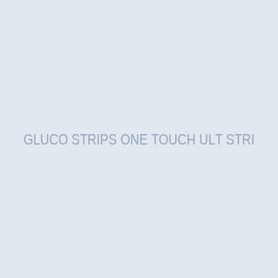 GLUCO STRIPS ONE TOUCH ULT STRI