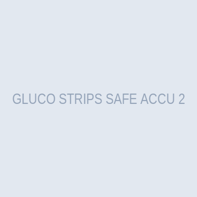 GLUCO STRIPS SAFE ACCU 2