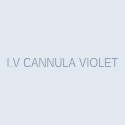 I.V CANNULA  VIOLET