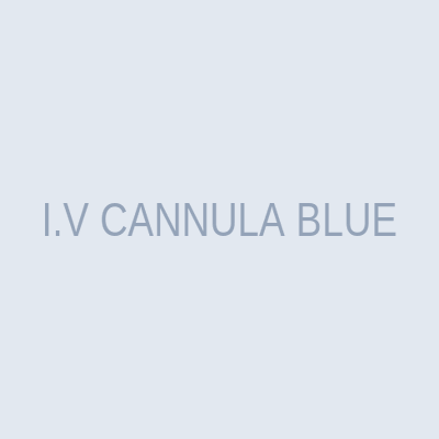 I.V CANNULA BLUE
