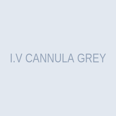 I.V CANNULA GREY
