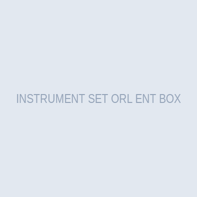 INSTRUMENT SET ORL ENT BOX
