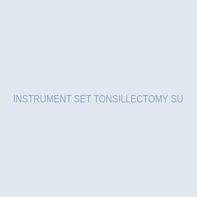INSTRUMENT SET TONSILLECTOMY SU