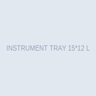 INSTRUMENT TRAY 15*12  L