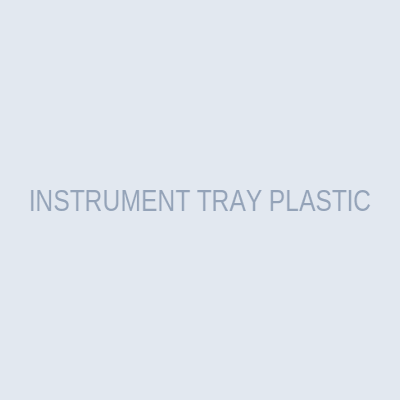 INSTRUMENT TRAY PLASTIC