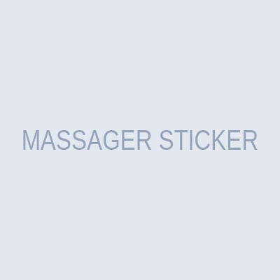 MASSAGER STICKER