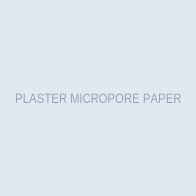 PLASTER MICROPORE PAPER