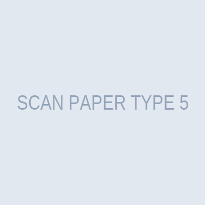 SCAN PAPER TYPE 5
