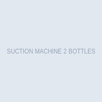SUCTION MACHINE 2 BOTTLES