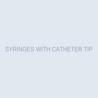 SYRINGES WITH CATHETER TIP