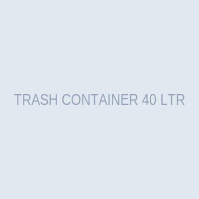 TRASH CONTAINER 40 LTR