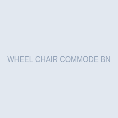 WHEEL CHAIR COMMODE BN