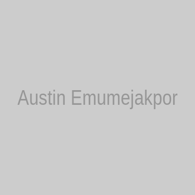 Mr Austin E. Emumejakpor