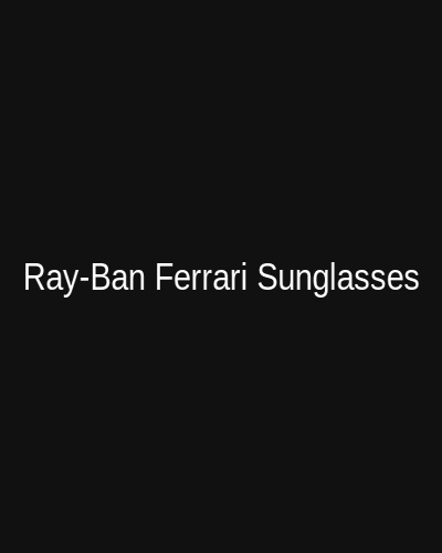 Ray-Ban Ferrari Sunglasses