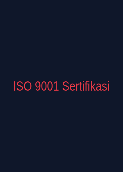 ISO 9001 Kalite Yönetim Sistemi