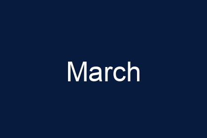 March