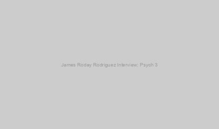James Roday Rodriguez Interview: Psych 3