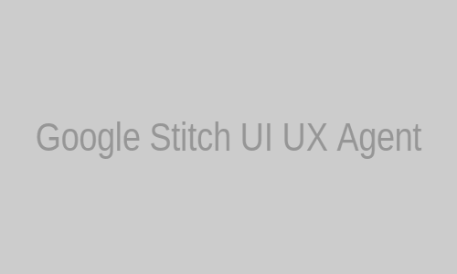 Google Stitch UI/UX design agent prototype interface