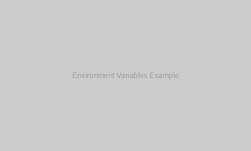 Environment Variables in Windows