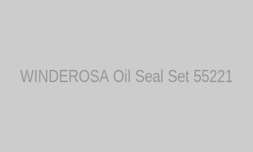 WINDEROSA Engine Oil Seal Set 55221