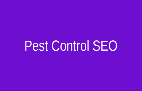 Pest control SEO services