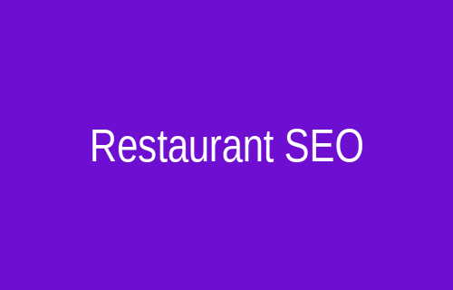 SEO for restaurants
