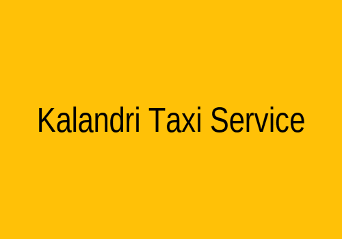Taxi Service in Kalandri