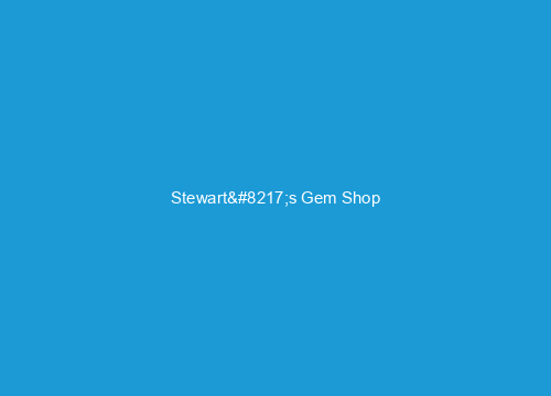 Stewart&#8217;s Gem Shop