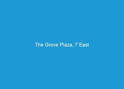 The Grove Plaza, 7 East