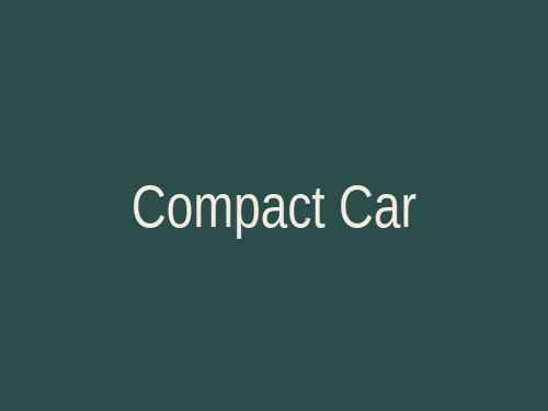 Compact car