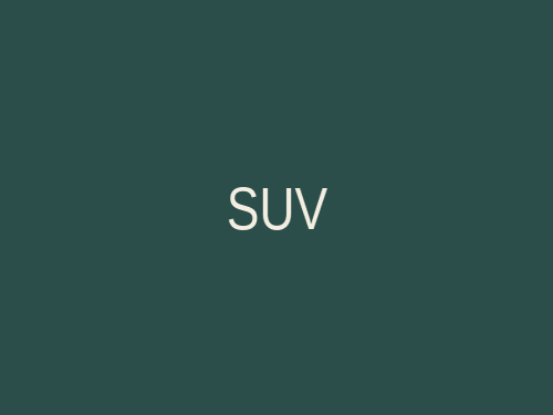 SUV car