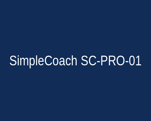 SimpleCoach SC-PRO-01 Robot