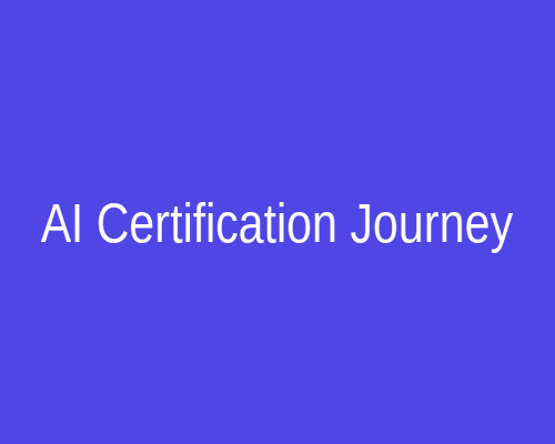 AI Certification Visual