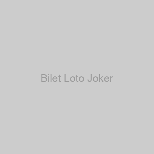 Bilet Loto Joker