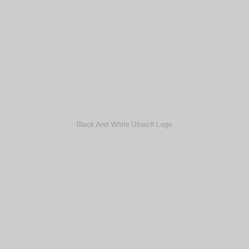 Black And White Ubisoft Logo
