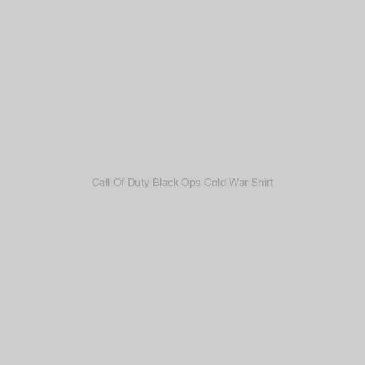 Call Of Duty Black Ops Cold War Shirt