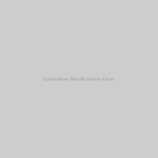 Euromillions Results History Excel