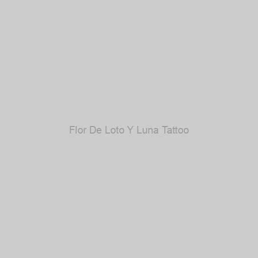 Flor De Loto Y Luna Tattoo