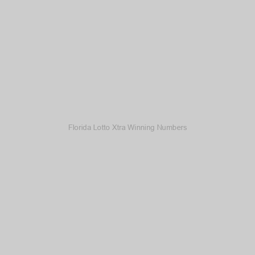 Florida Lotto Xtra Winning Numbers