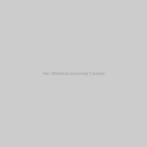 Hec Montreal University Canada