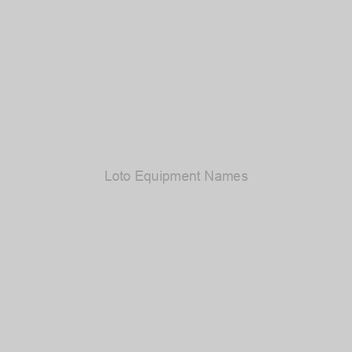 Loto Equipment Names